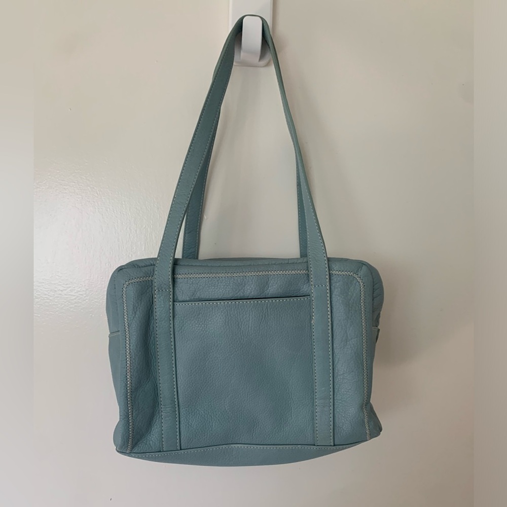 Tignanello Light Blue Shoulder Bag